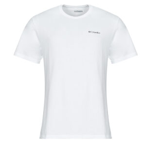 T-shirt  Columbia  North Cascades Short Sleeve Tee  Bianco -  T-shirt maniche corte Uomo
