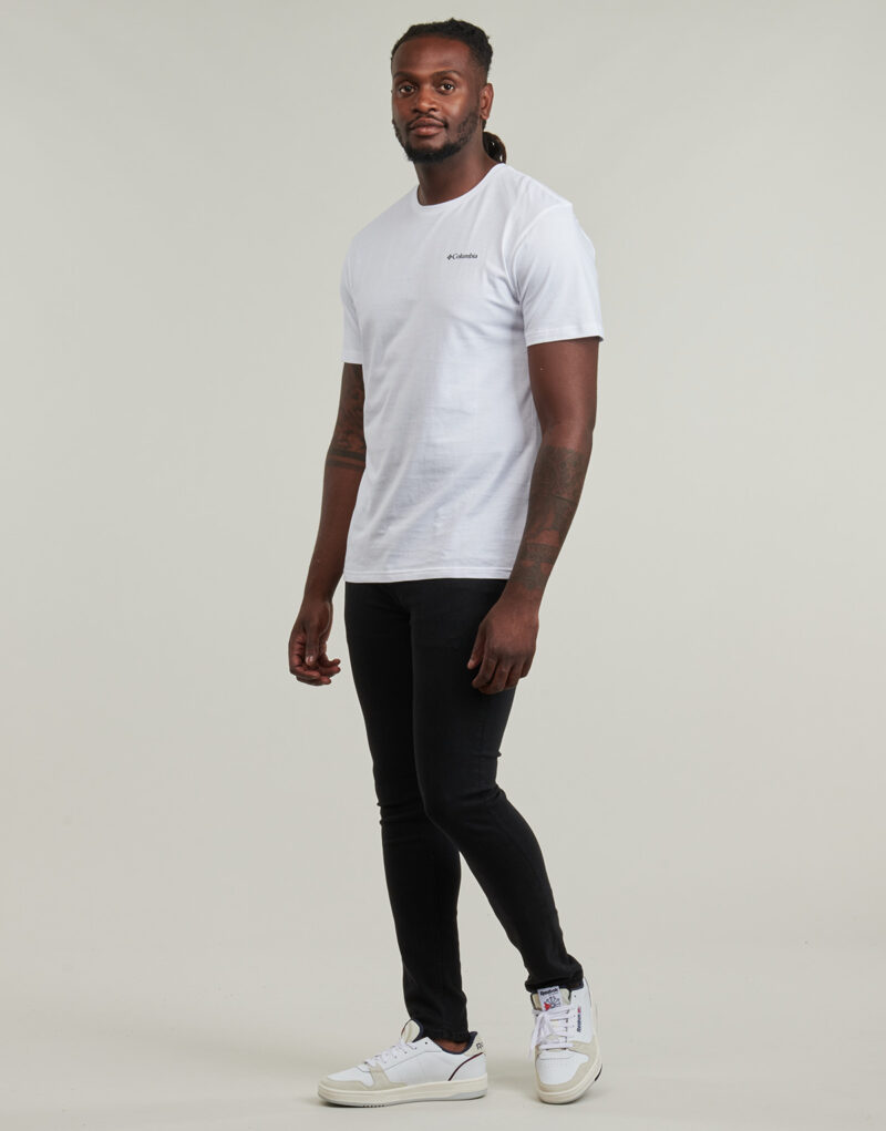 T-shirt Columbia North Cascades Short Sleeve Tee Bianco T-shirt maniche corte Uomo - 4