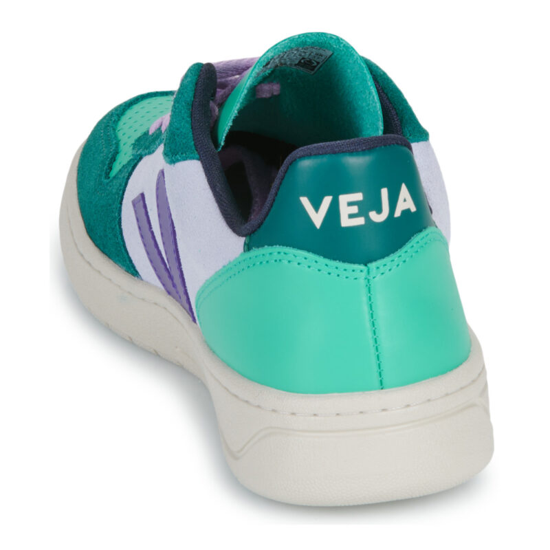Veja  V-10  Verde -  Sneakers basse Donna - 5