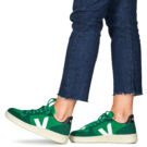 Veja  V-10  Verde -  Sneakers basse Donna - 8