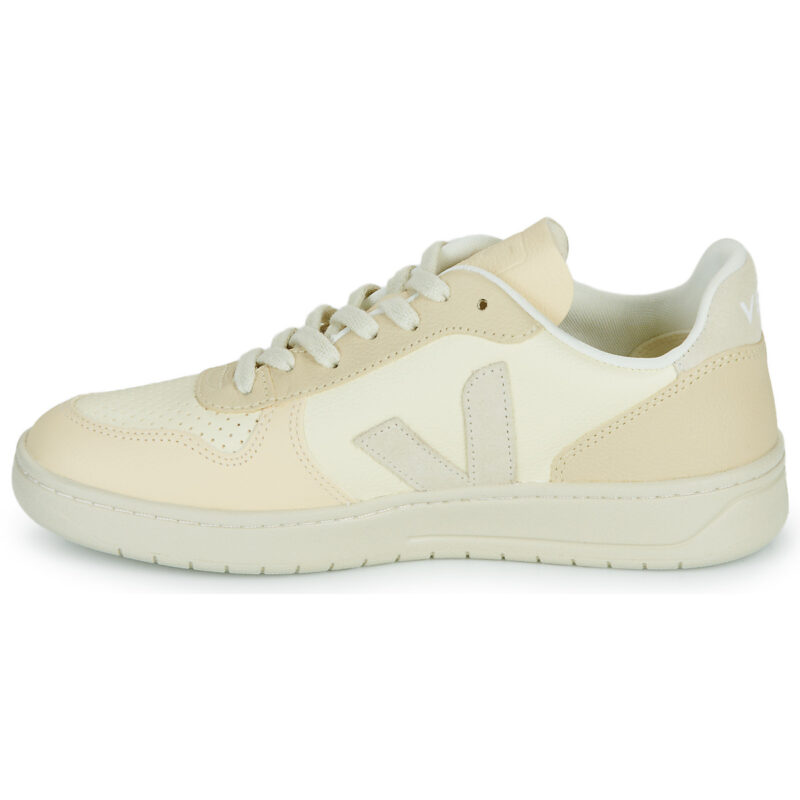Veja  V-10  Beige -  Sneakers basse Donna - 4