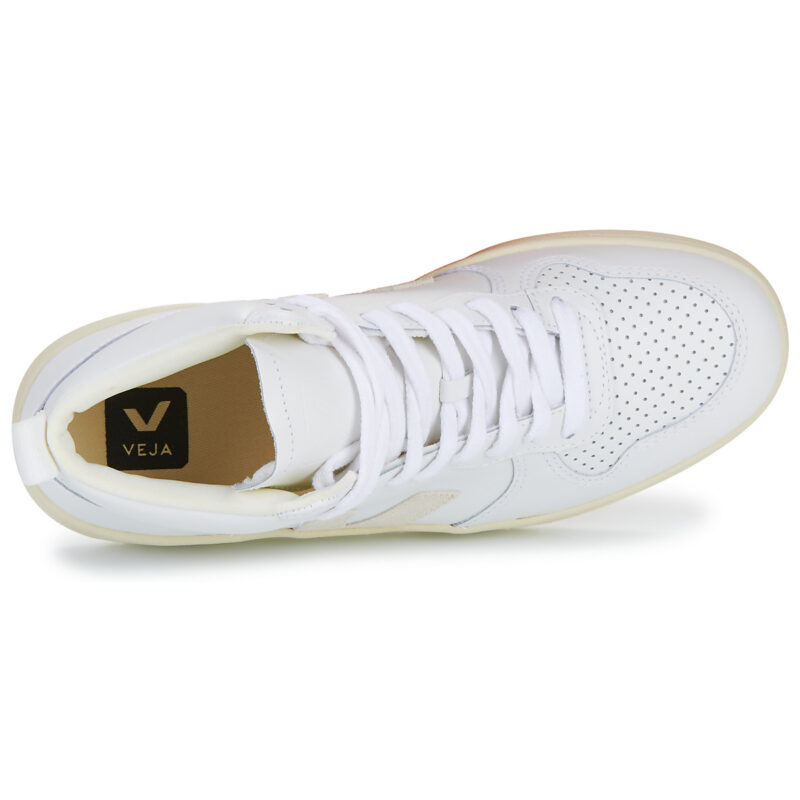 Veja  V-15  Bianco -  Sneakers alte Uomo - 6