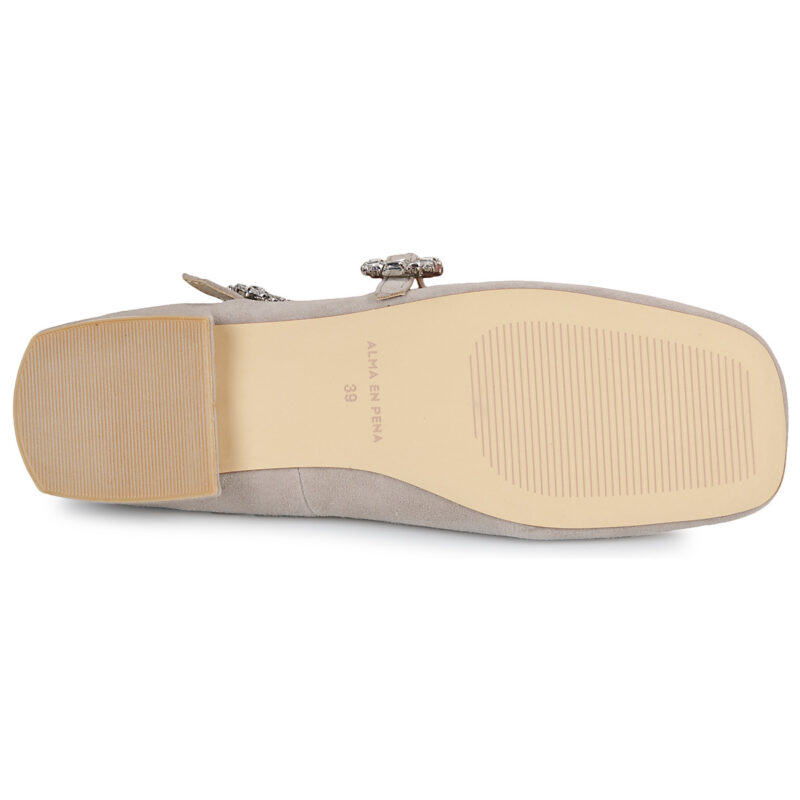 ALMA EN PENA I240151 Bailarinas marr&oacute;ns para mujer - Talla 7