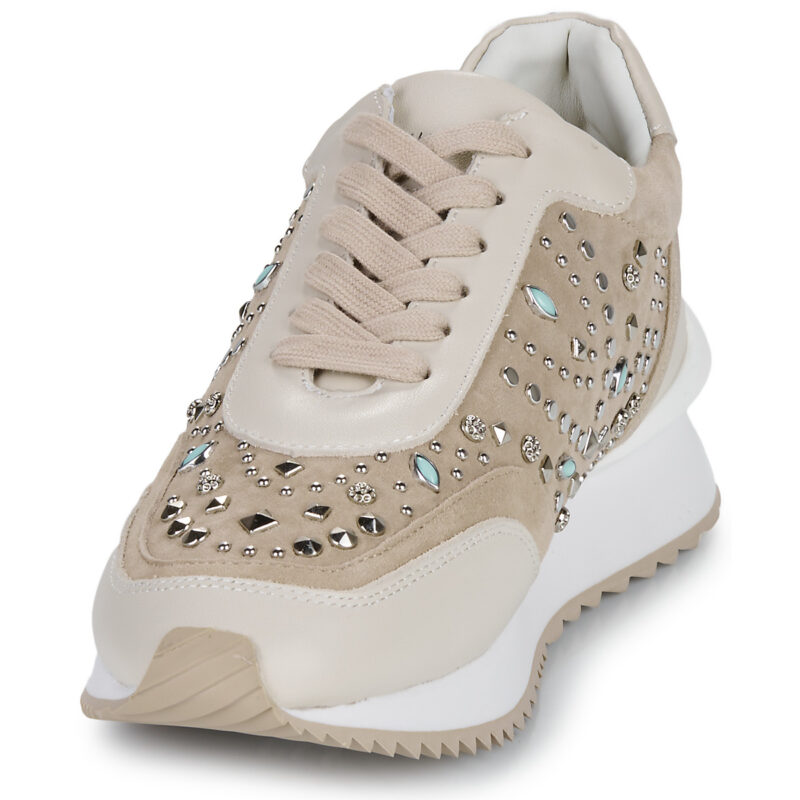 Baskets basses beiges pour femme ALMA EN PENA I241213 - Pointure 3