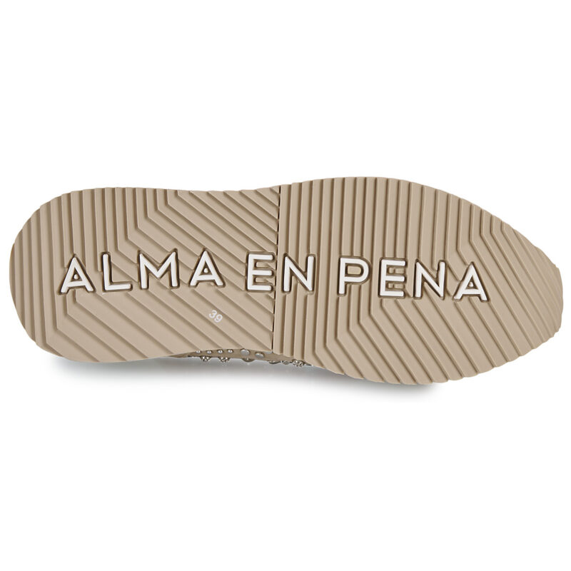 Baskets basses beiges pour femme ALMA EN PENA I241213 - Pointure 7