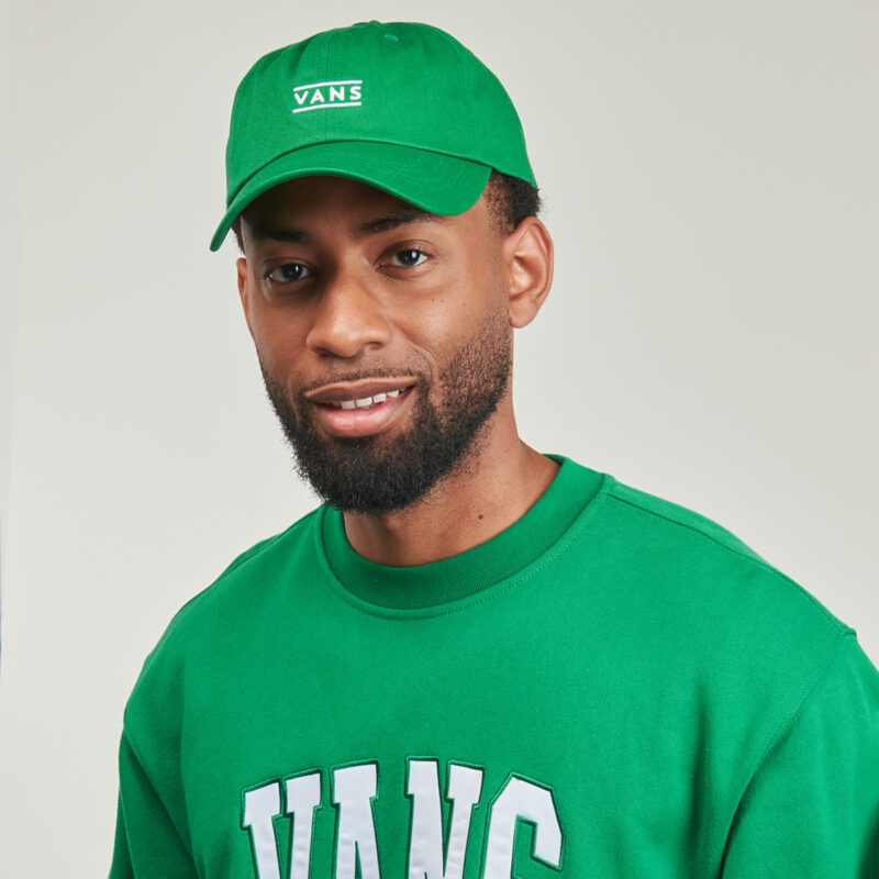 Gorra Vans Half Box Curved Bill Jockey verde para hombre - 4