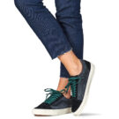 Vans Old Skool Grau Sneakers Damen - 8