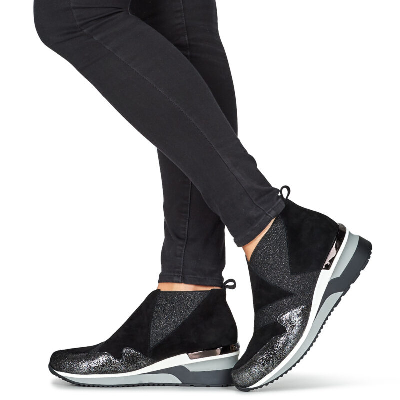 Mam'Zelle VENTO Schwarz High Sneakers Damen - 8