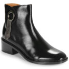 Mam'Zelle JULIUS Schwarze Damen-Ankle-Boots - Gr&ouml;&szlig;e 1