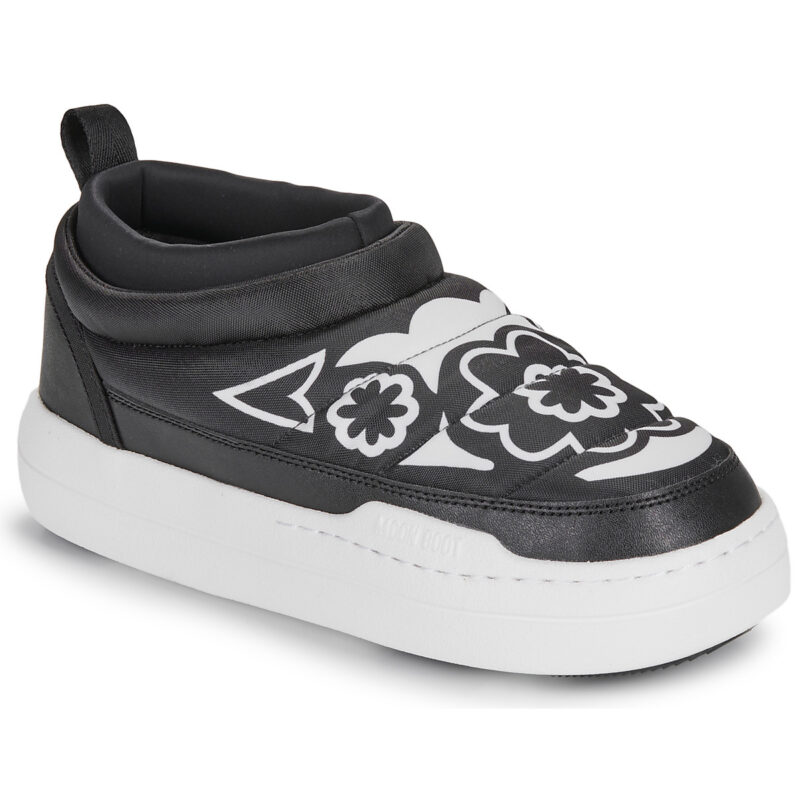 Moon Boot MB PARK SOFT FLOWER Nero Scarpe da neve Donna - 1