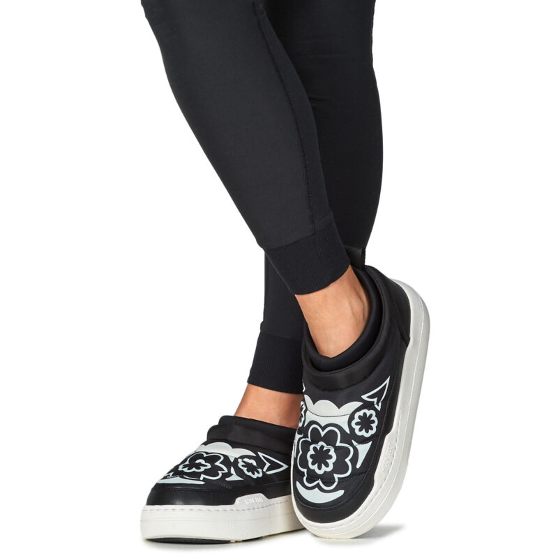 Moon Boot MB PARK SOFT FLOWER Nero Scarpe da neve Donna - 8