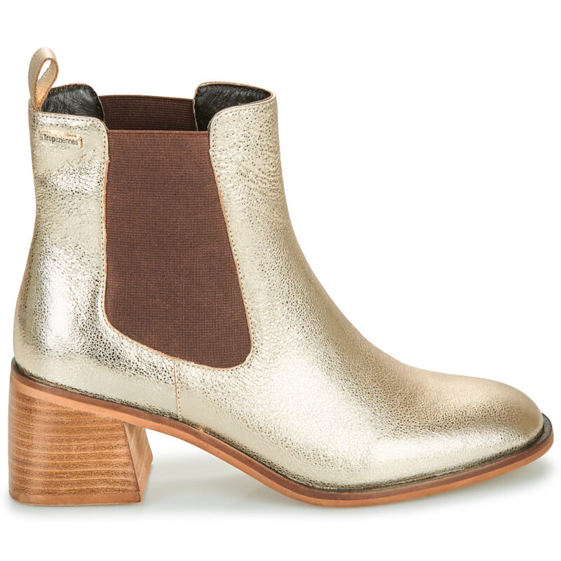 Les Tropeziennes par M.Belarbi FILOU Gold Women's Ankle Boots - 2