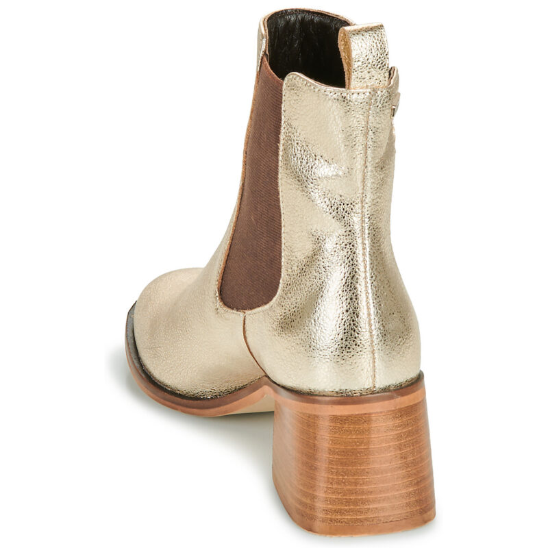 Les Tropeziennes par M.Belarbi FILOU Gold Women's Ankle Boots - 5