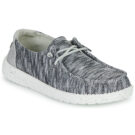 HEYDUDE Wendy Sox Grigio Slip on Donna - 1