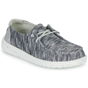 HEYDUDE  Wendy Sox  Grigio -  Slip on Donna