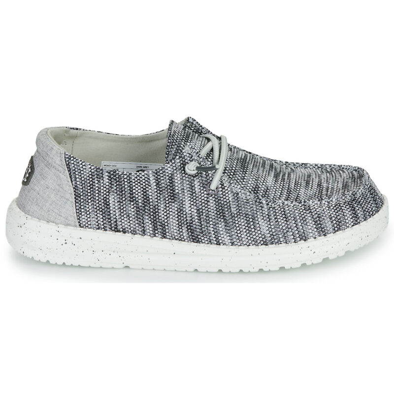 HEYDUDE Wendy Sox Grigio Slip on Donna - 2