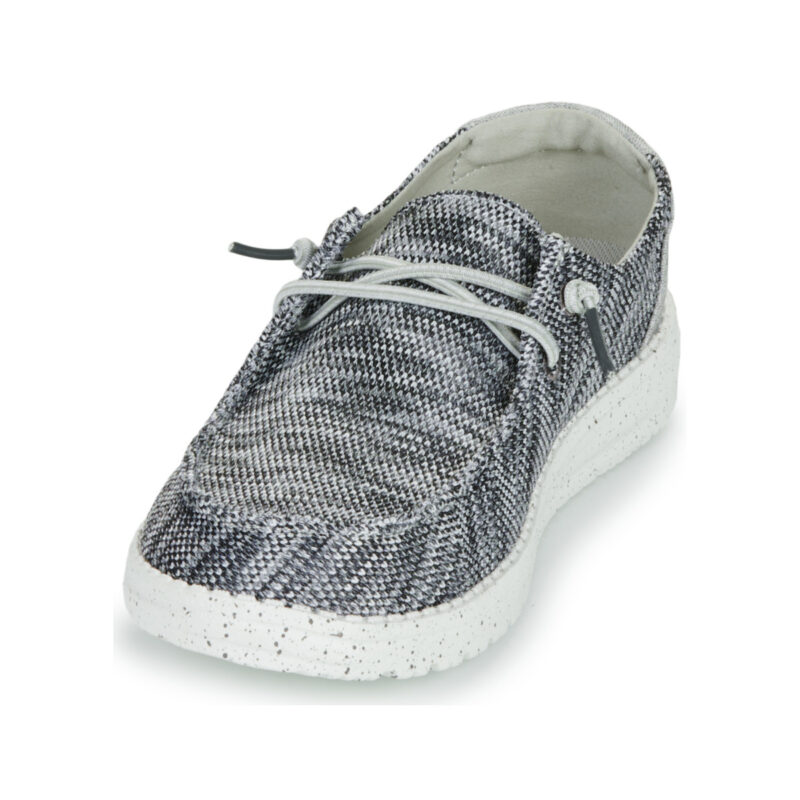 HEYDUDE Wendy Sox Grigio Slip on Donna - 3