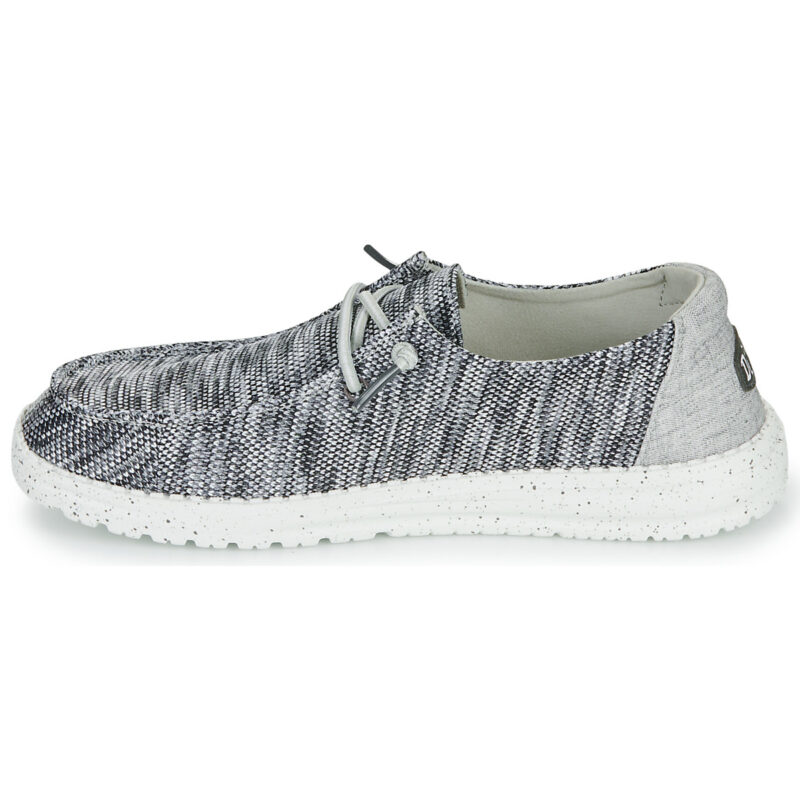 HEYDUDE Wendy Sox Grigio Slip on Donna - 4