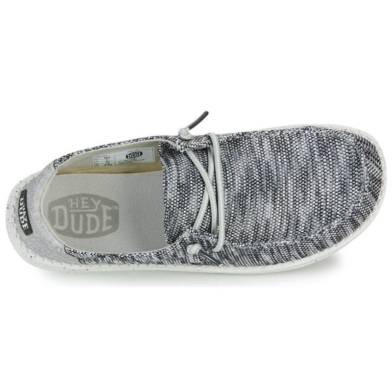 HEYDUDE Wendy Sox Grigio Slip on Donna - 6