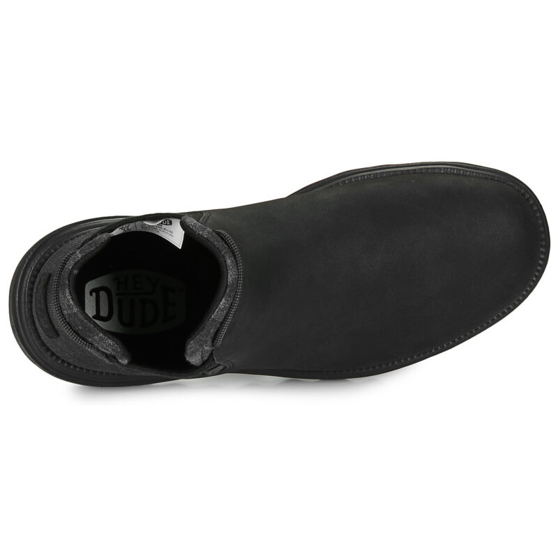 HEYDUDE Branson Classic Nero Stivaletti Uomo - 6