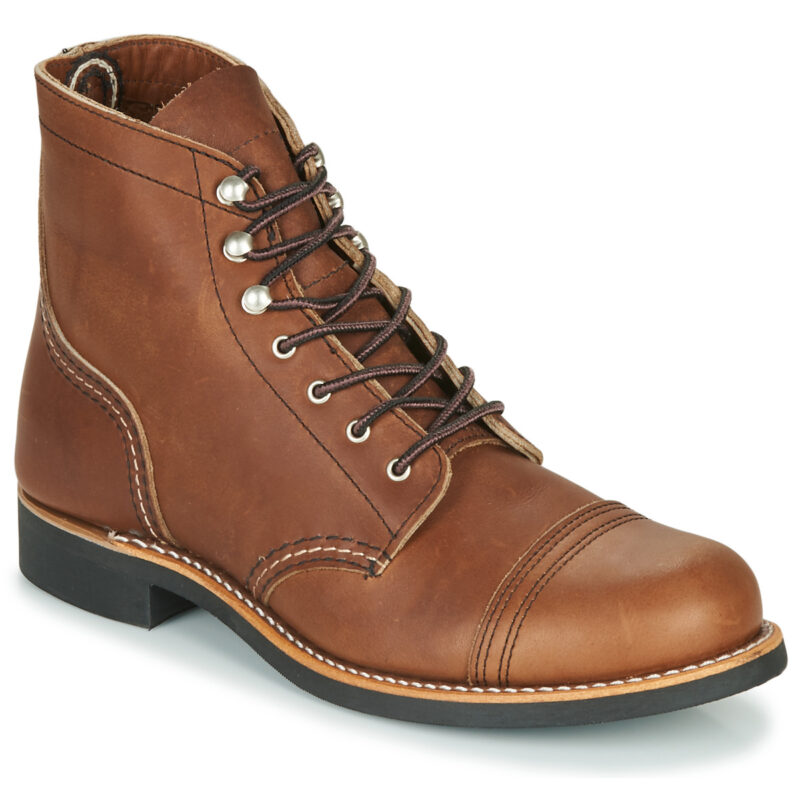 Red Wing Bottines IRON RANGER marron ambr&eacute; pour femmes - Pointure 1