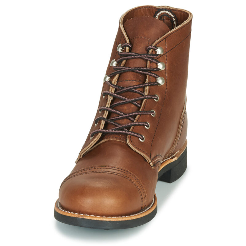 Red Wing Bottines IRON RANGER marron ambr&eacute; pour femmes - Pointure 3