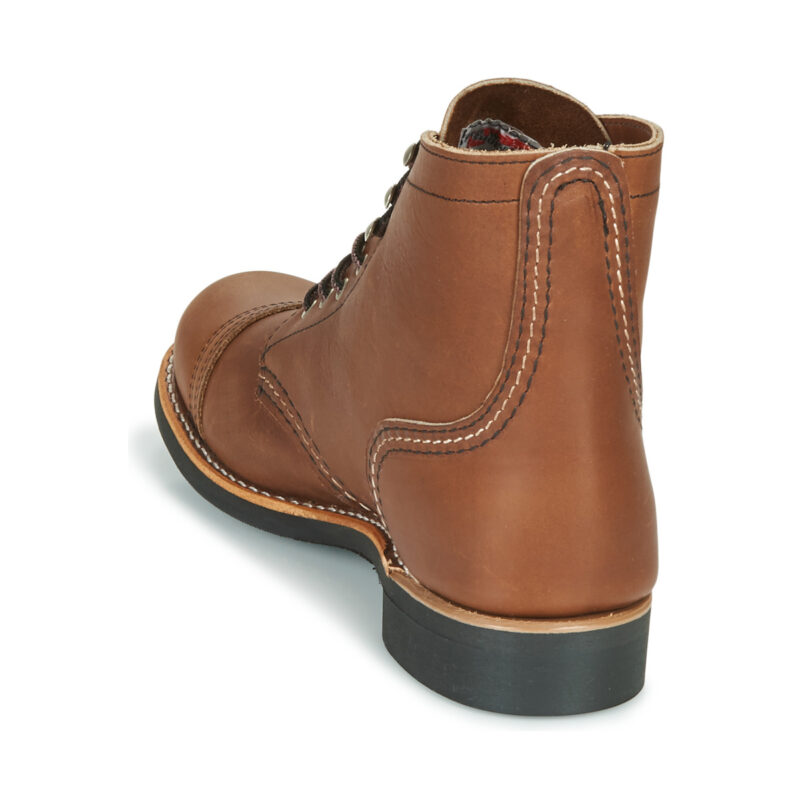 Red Wing Bottines IRON RANGER marron ambr&eacute; pour femmes - Pointure 5