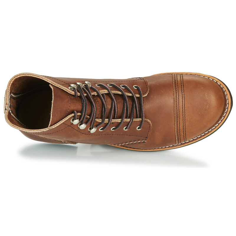 Red Wing Bottines IRON RANGER marron ambr&eacute; pour femmes - Pointure 6