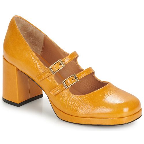 Décolleté Donna JB Martin ALORA in Giallo, elegante e alla moda, con tacco alto e punta affusolata, perfetta per ogni occasione. Scarpe stile chic, ideali per eventi formali o per un look casual raffinato. Realizzate con materiali di alta qualità per garantire comfort e stile. Aggiungi un tocco di colore al tuo guardaroba con queste décolleté gialle.