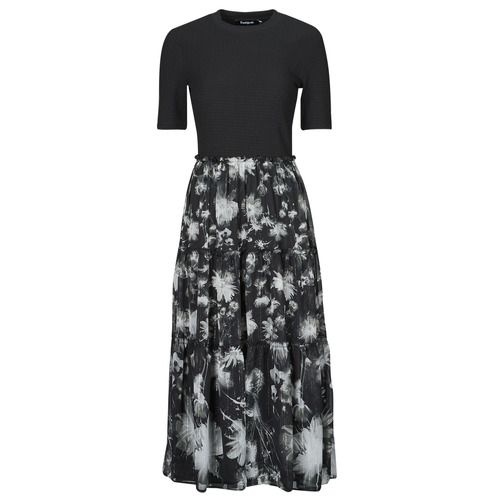 Abito lungo donna Desigual VEST INIDANÁPOLIS in nero, caratterizzato da un design elegante e moderno, ideale per occasioni speciali. Realizzato con materiali di alta qualità, offre comfort e stile. Perfetto per un look sofisticato. Acquista ora l'abito lungo Desigual per un outfit alla moda.
