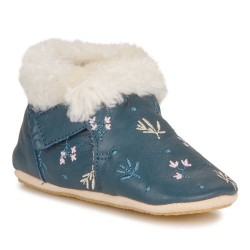 Ballerine ragazzo Easy Peasy MY FOUBLU Blu - Design elegante e confortevole, realizzate in materiali sostenibili. Perfette per ogni occasione, queste ballerine uniscono stile e praticità per i più piccoli. Acquista ora le Ballerine Easy Peasy per un look alla moda e sostenibile.