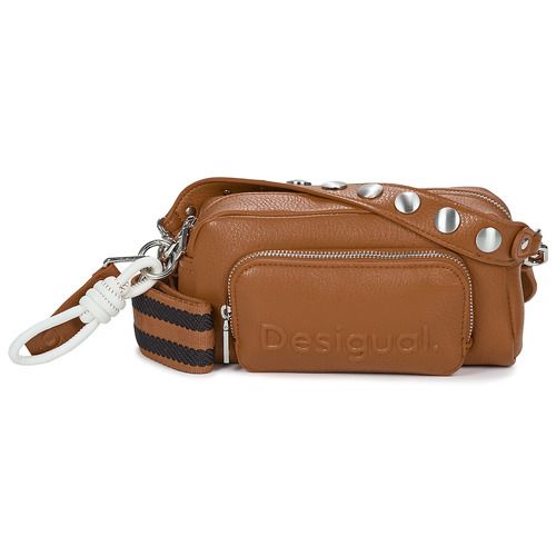 Borsa a tracolla donna Desigual  BAG HALF LOGO FW24 PRADES CONT Desigual 8445110604229