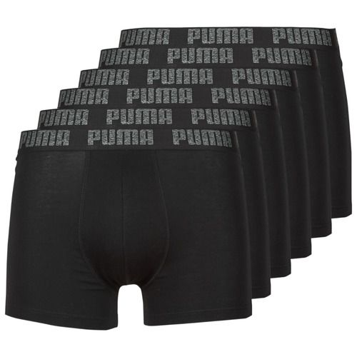 Boxer uomo Puma PUMA BASIC X6 Nero, pantaloni intimi in cotone morbido e traspirante, design essenziale e confortevole, perfetti per l'uso quotidiano. Ideali per attività sportive e per un look casual, questi boxer garantiscono una vestibilità ottimale e massimo comfort. Disponibili in colore nero, un must-have per il guardaroba maschile. Acquista ora i Puma PUMA BASIC X6 per stile e comodità!