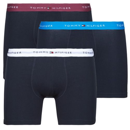 Boxer Uomo Tommy Hilfiger 3P BOXER BRIEF WB X3 Blu, set da tre, design elegante e comodo, tessuto morbido, ideale per l'uso quotidiano. Acquista ora per un look alla moda e comfort superiore.