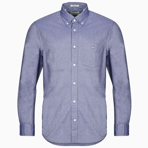 Camicia a maniche lunghe Uomo Gant REG OXFORD SHIRT Marine, elegante e versatile, realizzata in cotone di alta qualità. Perfetta per occasioni casual e formali, offre un fit comodo e alla moda. Ideale per completare il tuo guardaroba estivo e primaverile con stile. Scopri la qualità Gant e aggiungi un tocco di classe al tuo look con questa camicia marinara.