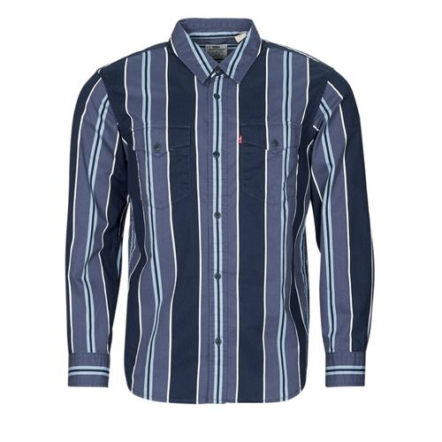 Camicia a maniche lunghe uomo Levis RELAXED FIT WESTERN in colore marine, ideale per un look casual e alla moda. Realizzata con materiali di alta qualità, offre comfort e stile in ogni occasione. Perfetta per abbinamenti versatili, questa camicia è un must-have nel guardaroba maschile. Scopri il tuo stile con Levis!