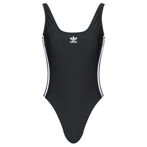 Costume intero donna adidas Adicolor 3-Stripes Swimsuit in nero, design elegante e sportivo, perfetto per la piscina e la spiaggia. Realizzato con materiali di alta qualità, offre comfort e vestibilità impeccabile. Ideale per chi cerca un look alla moda e funzionale. Acquista ora il tuo adicolor costume intero per un'estate all'insegna dello stile!