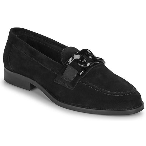 Mocassini Donna Adige EVIAN in Nero, eleganti e comodi, perfetti per ogni occasione. Questi mocassini offrono un design sofisticato e un'ottima vestibilità, ideali per il guardaroba femminile. Scegli lo stile e il comfort con i mocassini Adige EVIAN, un must-have per ogni donna alla ricerca di calzature di qualità.