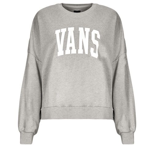 Felpa Donna Vans Stadium Loose Crew Grigio - Comoda e alla moda, perfetta per un look casual. Realizzata in morbido cotone, ideale per le giornate fresche. Aggiungi stile al tuo guardaroba con questa felpa versatile, adatta per ogni occasione. Scopri il comfort e il design unico di Vans.