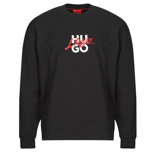Felpa uomo HUGO Dlogonty nera, elegante e alla moda, ideale per un look casual e trendy. Made in Italy, questa felpa offre comfort e stile, perfetta per l'abbigliamento quotidiano. Acquista ora la tua felpa HUGO Dlogonty nera per un outfit unico!