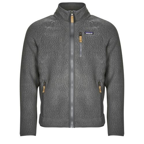Felpa Uomo Patagonia M's Retro Pile Jkt Grigio, ideale per il tempo libero e le attività all'aperto. Realizzata in pile di alta qualità, offre comfort e calore. Design vintage con logo Patagonia, perfetta per qualsiasi outfit casual. Disponibile in diverse taglie. Acquista ora per un look trendy e funzionale!