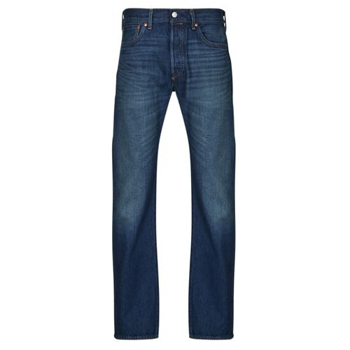 Jeans Uomo Levis 501® LEVI'S ORIGINAL Blu: pantaloni denim di alta qualità, iconica vestibilità, perfetti per ogni occasione. Scegli lo stile intramontabile di Levis per un look casual e moderno. Disponibili in blu, questi jeans sono un must-have nel tuo guardaroba.