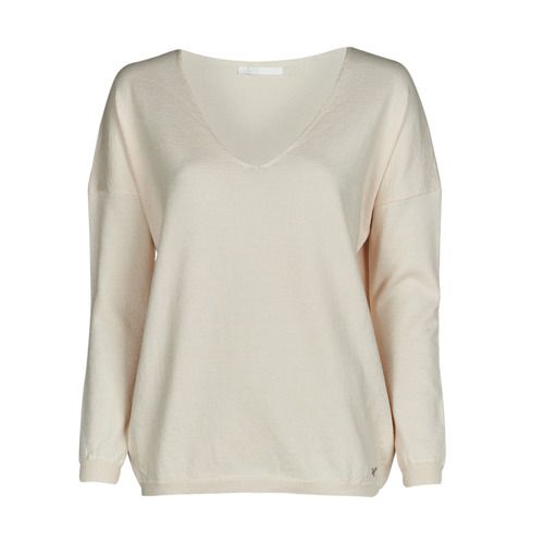 Maglione donna Les Petites Bombes ALYSON in bianco, ideale per look eleganti e casual. Realizzato con materiali di alta qualità, offre comfort e stile. Perfetto per abbinamenti con jeans o gonne, è un must-have per la moda autunnale e invernale. Scopri il tuo nuovo guardaroba con il maglione ALYSON!
