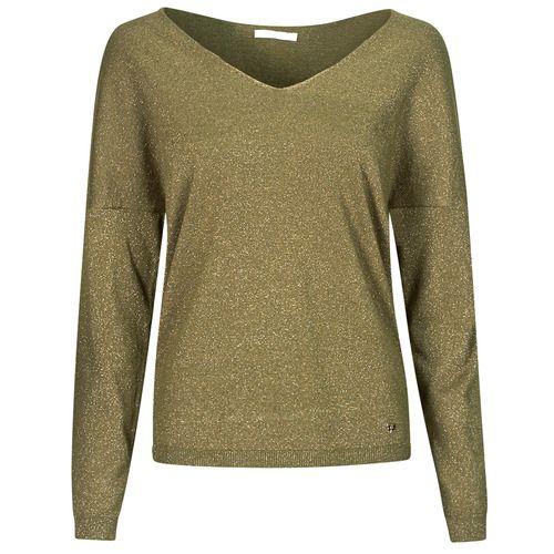 Maglione Donna Les Petites Bombes ALYSSON Kaki, realizzato in morbido cotone, ideale per un look casual ed elegante. Perfetto per l'autunno, questo maglione si abbina facilmente a jeans e gonne. Disponibile nel colore kaki, offre comfort e stile. Acquista ora il tuo maglione ALYSSON per una stagione alla moda!