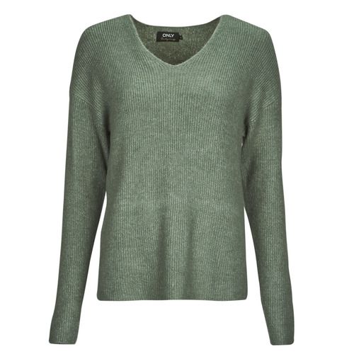 Maglione Donna Only ONLCAMILLA V-NECK L/S PULLOVER KNT in Kaki, ideale per un look casual e elegante. Realizzato in morbido materiale, offre comfort e stile per ogni occasione. Perfetto da abbinare a jeans o pantaloni. Scopri la moda femminile con questo versatile pullover a maniche lunghe.