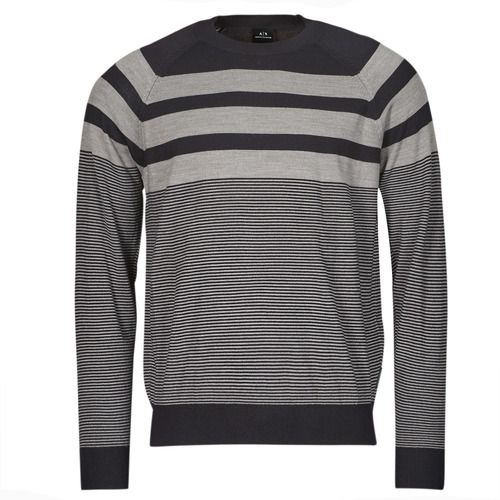 Maglione Uomo Armani Exchange 6DZM2K Blu, elegante e alla moda, realizzato in morbido tessuto, perfetto per ogni occasione. Design moderno con logo Armani Exchange, disponibile in diverse taglie. Aggiungi un tocco di stile al tuo guardaroba con questo maglione di alta qualità. Acquista ora!