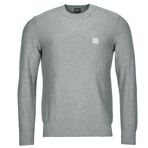 Maglione BOSS Anion_S Grigio per uomo, elegante e confortevole, in grado di aggiungere un tocco di stile al tuo guardaroba. Realizzato con materiali di alta qualità, questo maglione è ideale per ogni occasione, dal casual al formale. Perfetto per l'autunno e l'inverno, il design moderno e il colore grigio lo rendono facile da abbinare. Acquista ora il tuo maglione BOSS Anion_S Grigio e arricchisci il tuo look con un capo di design.