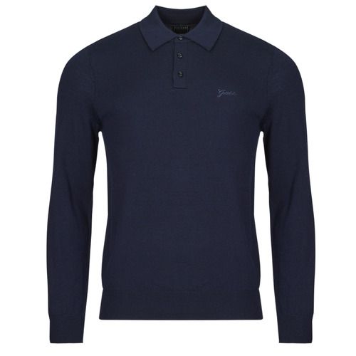Maglione Uomo Guess LS WOOL CARTER SWEATER POLO Blu, elegante e alla moda, perfetto per l'autunno e l'inverno. Realizzato in morbida lana, offre comfort e calore. Ideale per abbinamenti casual o outfit più sofisticati. Scopri il tuo nuovo must-have per la stagione!