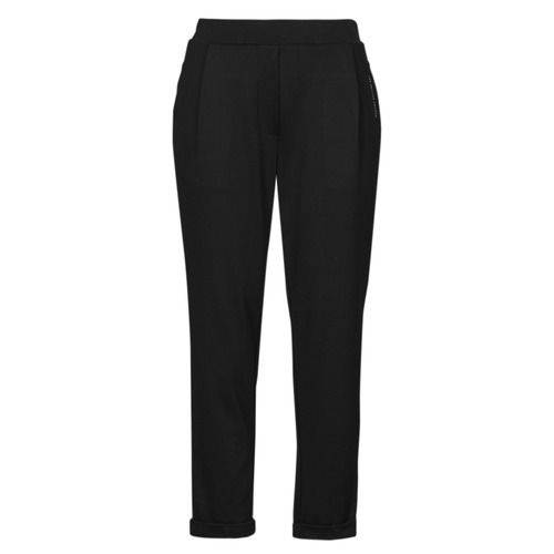 Pantalone CASSENDRA Nero di Les Petites Bombes, elegante pantalone donna a 5 tasche, perfetto per ogni occasione. Scopri il comfort e lo stile di queste pantaloni versatili, ideali per completare il tuo outfit da giorno o da sera. Disponibile in diverse taglie, il Pantalone CASSENDRA è l'ottima scelta per chi cerca un look alla moda senza rinunciare alla praticità. Acquista ora il tuo Pantalone CASSENDRA e arricchisci il tuo guardaroba con questo must-have!