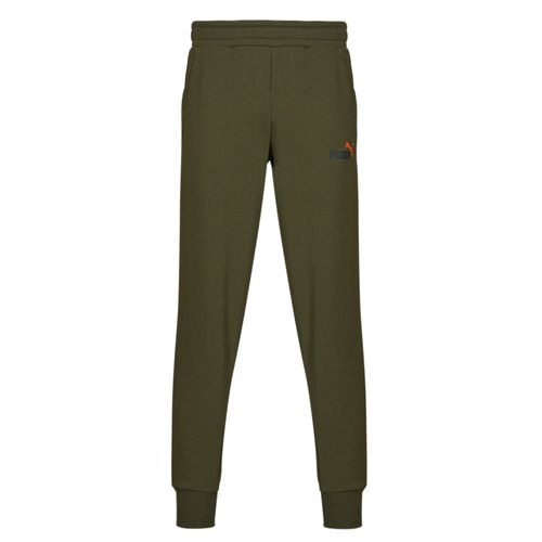 "Pantaloni sportivi da uomo Puma ESS+ 2 COL LOGO PANTS FL CL Kaki, ideali per attività sportive e tempo libero, realizzati in tessuto leggero e traspirante. Design moderno con logo Puma distintivo, perfetti per un look casual e dinamico. Acquista ora i pantaloni sportivi Puma per un comfort e stile senza pari."